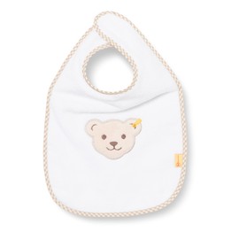 Steiff Unisex Baby Bib Bib, White