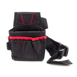 Premium Durable Work Organizer Mini Technician/Electrician’s Tool Pouch with Multi-Pocket Professional Utility Waist Bag for Car Wrap Squeegees/Window Tint Tools