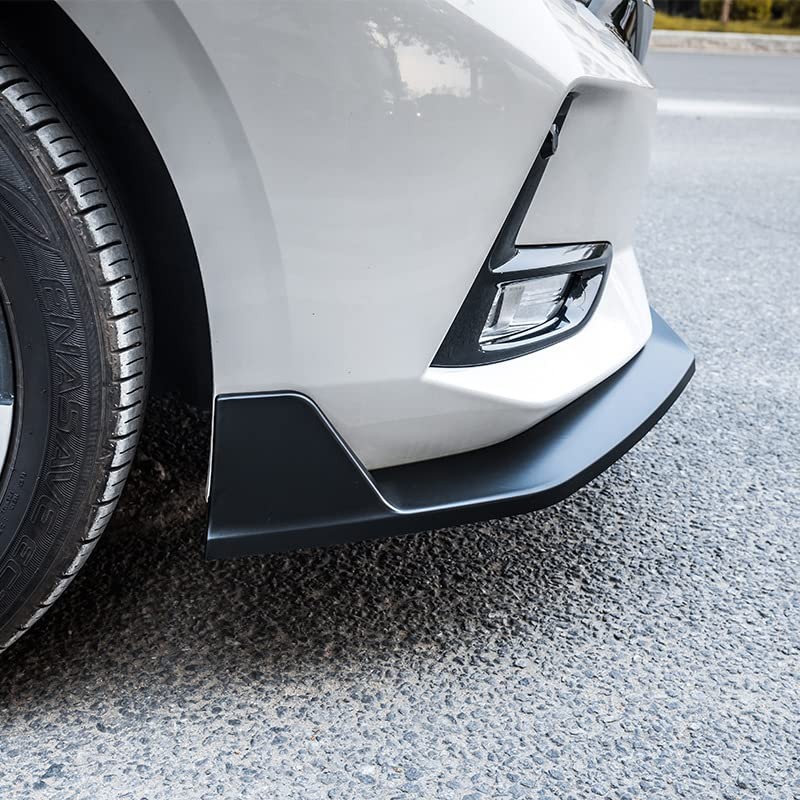 Glossy Black Front Bumper Lip Spoiler FIT 2020–2021 Nissan Sentra
