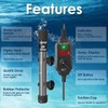 VCRAZE Super Compact 300W Fish Tank Heater, Submersible Aquarium Heater