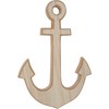 VBS Wooden Anchor 31cm MDF Veneer
