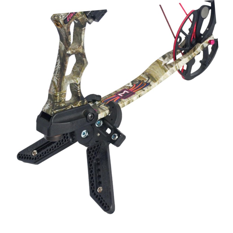 KOMBIUDA Djustable Scissors Style Kick Stand Holder Lightweight Target Arrow