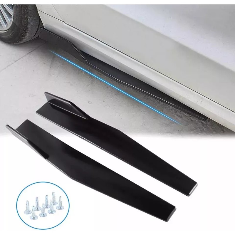 Unbranded For Subaru Impreza Front Rear Bumper Lip Spoiler Splitter