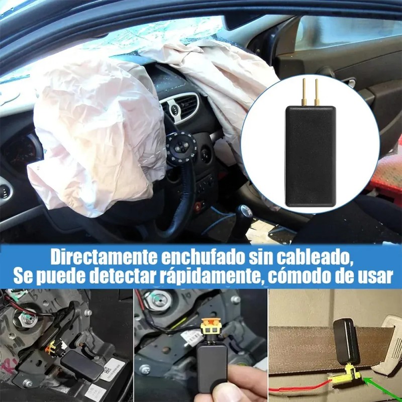 20pzs Simulador Bolsa Aire Airbag De Auto Cinturón Seguridad