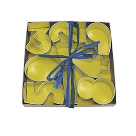 Dress My Cupcake Number 9-Piece Cookie Cutter Set, 3-Inch