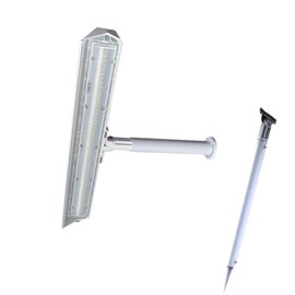 BRIGHTICONIC Top of Sign Outdoor Commercial Solar Signage LED Light Auto On Off Lamp to Illuminate the House Number Billboard Marquee Solar Powered Waterproof Spotlight for Real Estate Church sign 13"