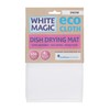 White Magic Dish Drying Mat, Snow - Absorbent & Hygienic,