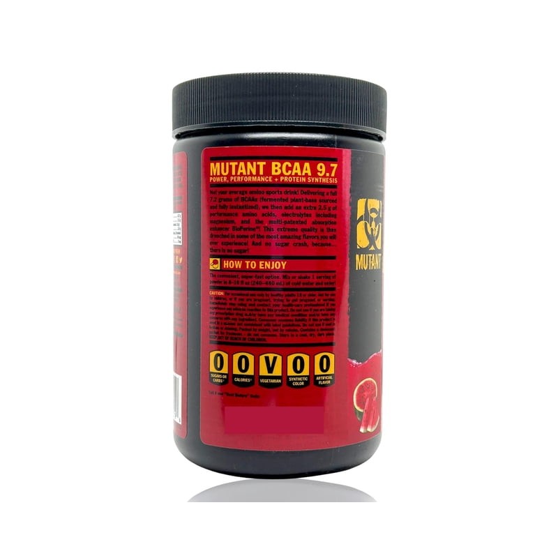BCAA Mutant BCAA 9.7 30 servicios sabor Watermelon. MUTANT MUTBCAAWATER