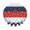 4th of July Round Tablecloths Independence Day Red Blue White