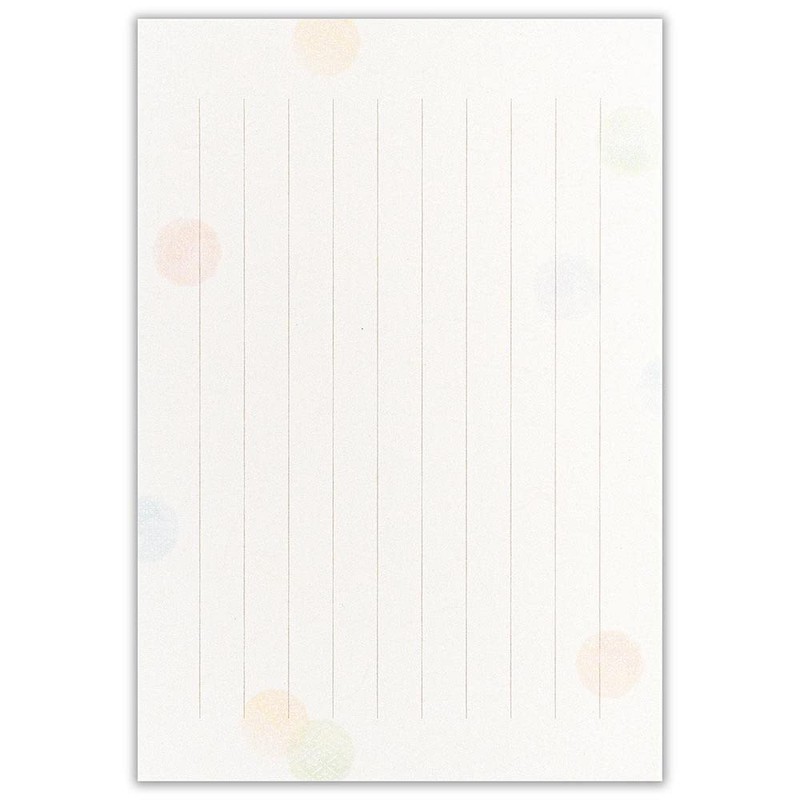 Yoshino Rainbow Mari Stationery & Envelopes Set | 2 Patterns