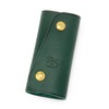 IL BISONTE Key Case, Leather, Genuine Leather, Cowhide Leather, Women's,