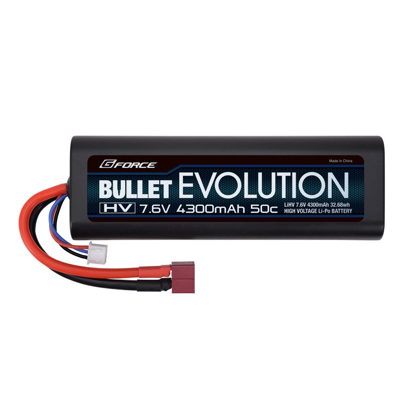 G-Force Bullet Evolution LiHV 7.6V 4300mAh GFG012 Genuine Japanese Product