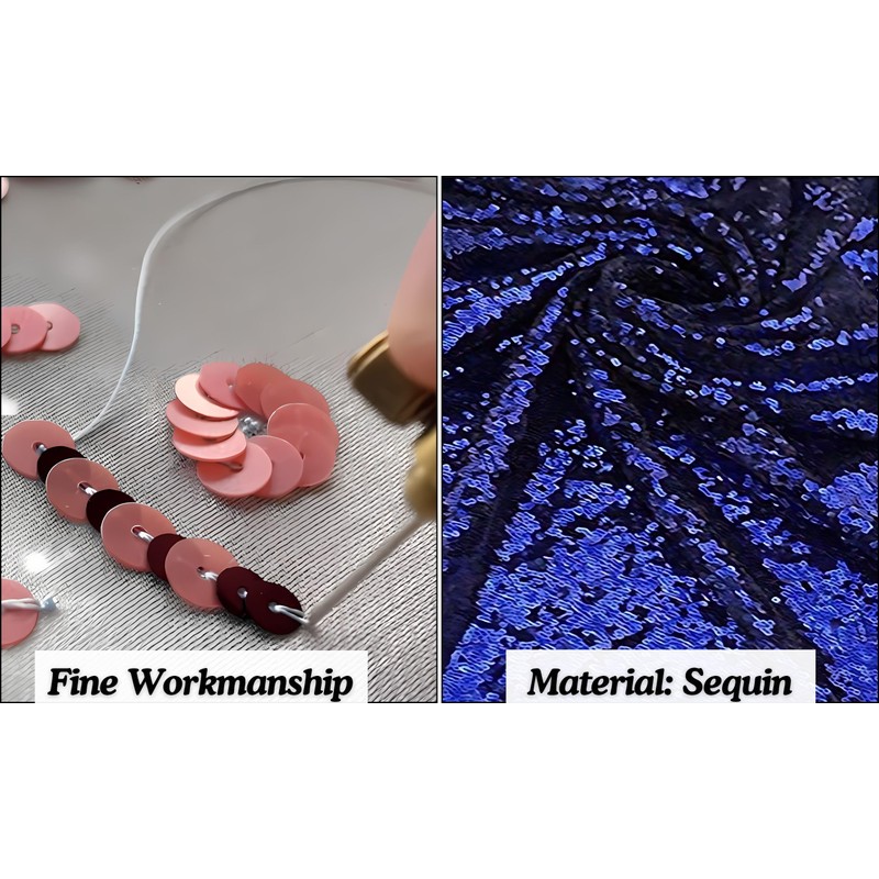 Elegant Event Essentials – Sequin Party Long Table Runner –