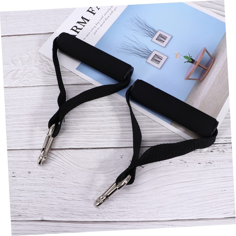 Totority 2 Pairs Durable Workout Band Handles for Resistance Bands
