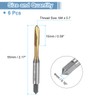 sourcing map Spiral Point Plug Threading Tap M4 x 0.7