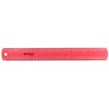 Westcott Jeweltone Plastic Ruler, 12-Inch, Pink (16022)