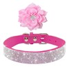 Bbmmayy Cute Dog Collar with Bling Rhinestone, Fancy Crystal Diamond