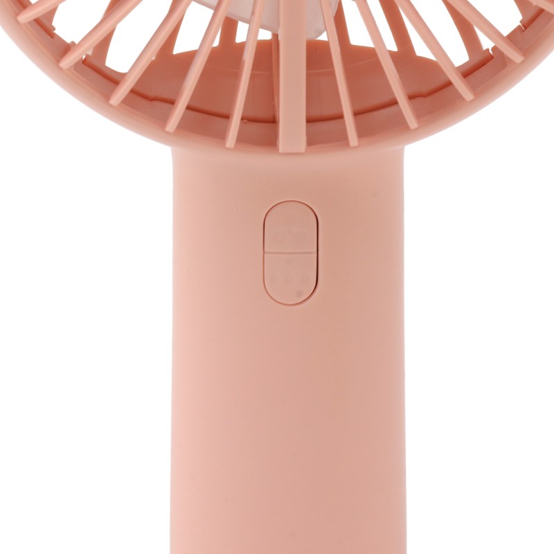 Handheld Misting Fan Quiet 2000mAh 3 Wind Speed 2 Spray