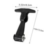 COOLOGIN Rubber Hood Latch -2 Pack Elastic Rubber Flexible T-Handle