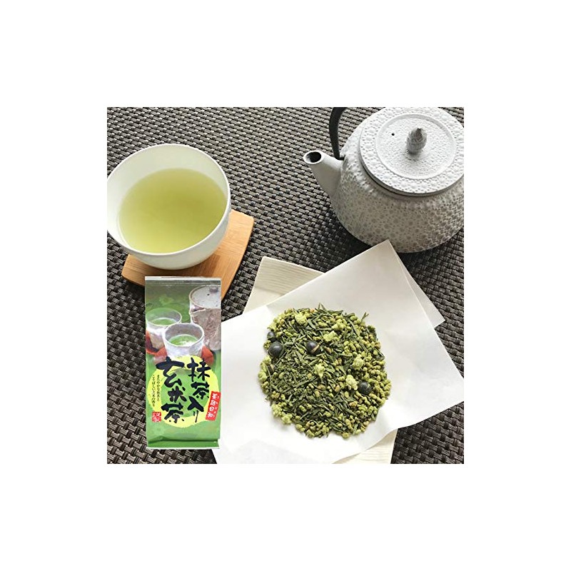 Kawamotoya Chaho, Brown Rice Tea with Black Beans & Matcha