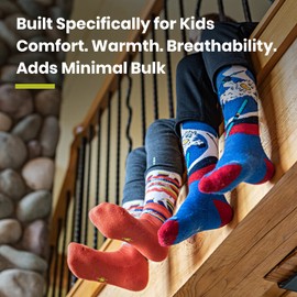Smartwool Kid's Hike Light Cushion Crew Socks (Toddler/Little Big Kid)