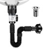 Asllosce Bathroom Sink Drain Kit with Flexible Expandable P-Trap Sink