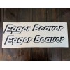 Eager Beaver Trailers Old Style Replacement Stickers 24”(Set Of 2)