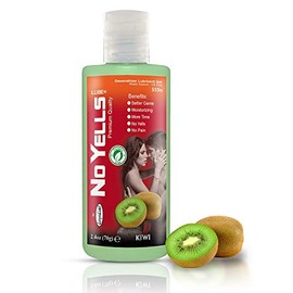 No Yells Lube 1NY-Ki  Gel Lubricante Desensibilizador Base Agua. Botella. 70 g (Kiwi)  Frmula Base Agua  Premium Quality For EveryBody                