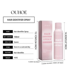 Hair Identifier Spray, 3 Counts/set Gentle Non-irritating Hair Removal Spray, Beauty & Personal Care Product for Women