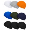 SATINIOR 9 Gorras de Calavera Sombreros Absorbentes de Sudor Forro