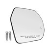 Zieichy Passenger Side Replacement Mirror Glass Compatible with Toyota Tundra