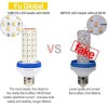 Omicoo 2x Omicoo E26 E27 LED Flame Effect Fire Bulb