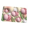 Tnfeeon 3D Visual Bath Mat, 3D Bathroom Mat Water Absorption