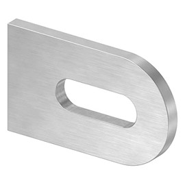 STEINBACHER© Stainless Steel Welding Tab, 50 x 30 x 4 mm, Polished, V2A