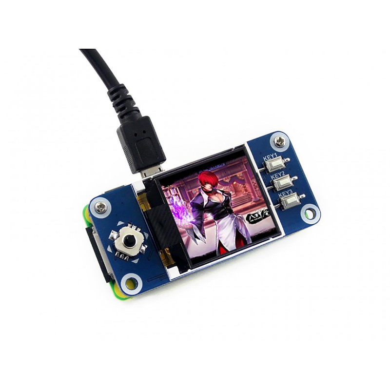 128 x 128, 1.44 inch LCD Display HAT for Raspberry
