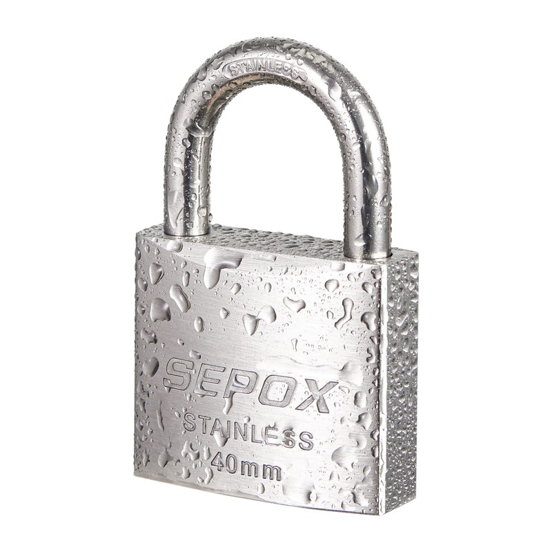 SEPOX Lock with Key for Outdoor Garden Lock Waterproof Padlock