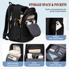 Travel Laptop Backpack for Women 15.6 Inch Computer Backpacks with