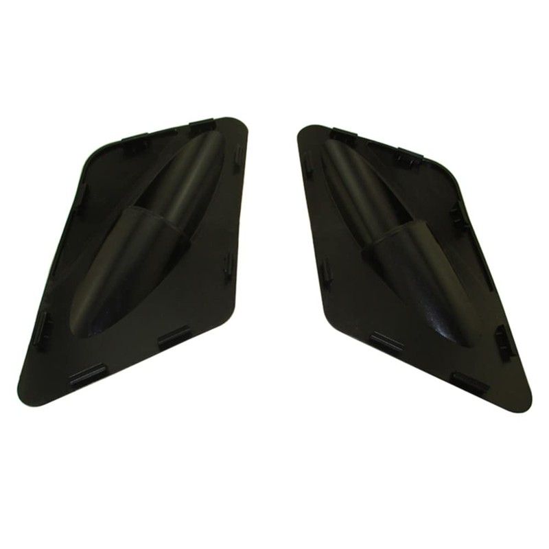 DJ-Motor Black Body Plastic Front Fender Vent Hawk For Taotao
