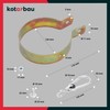 KOTARBAU® Swing Hook 120 mm Round Wood Carabiner Hook Swing