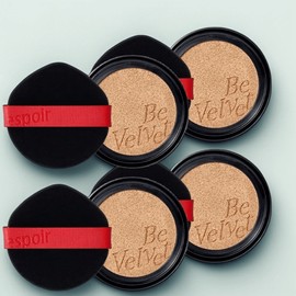 Aspoa Espoir Be Velvet Cover Cushion Refill 13g, No. 23 Beige, 4 pcs. / 에스쁘아 비벨벳 커버 쿠션 리필 13g, 23호 베이지, 4개
