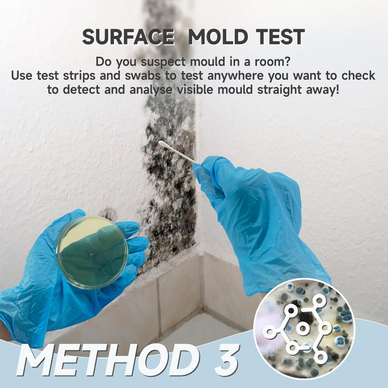 Mold Test Kit for Home,Mold Test Kit with 10 Indoor
