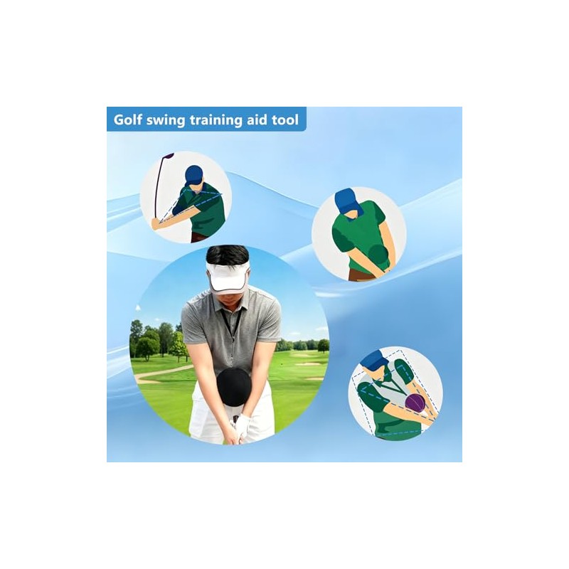 Golf Training Aid Set with Swing Smart Ball and Wrist