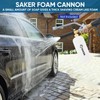 Saker Foam Cannon, 1/4 Inch Quick Connect, Power Washer Foam