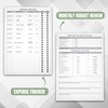 Budget Planner and Monthly Bill Organizer - Financial Planner Organizer