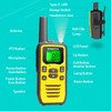 Profressional Walkie Talkies for Adults, Rechargeable Two Way Radios Long