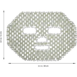 Happyyami Mascarilla de Masaje de Jade para Cuidado Facial Hogar, Ajuste Personalizado, Puede Enfriarse o Calentarse, Adecuado para Amigas