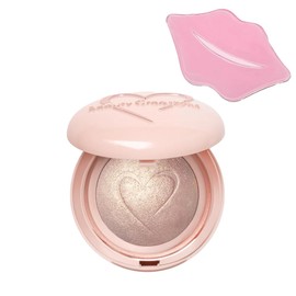 Glam Lux Beauty Bundle Beauty Creations Final Finish Baked Highlighter Baked Natural Glow Radiance Intensely Pigmented w Collagen Lip Mask (Flirtini, 1 count)