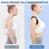 ETRSAIRL Haltungskorrektur Rücken, Rückenstützgürtel, Gerader Rücken Geradehalter, Rückenstütze, Schultergurt Haltungskorrektur