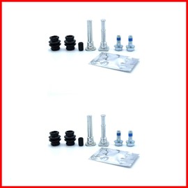 2 Sets Front Caliper Slider Pins Guide Kit Lucas Type For Vauxhall Combo 2001-2011