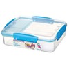 System Lunch to Go, Polypropylene, 3 Compartments, 0.97 LT, Assorted